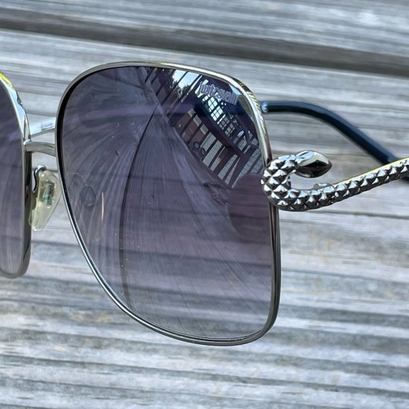 Just Cavalli Women Sunglasses Gunmetal Black Tone - Picture 2 of 13